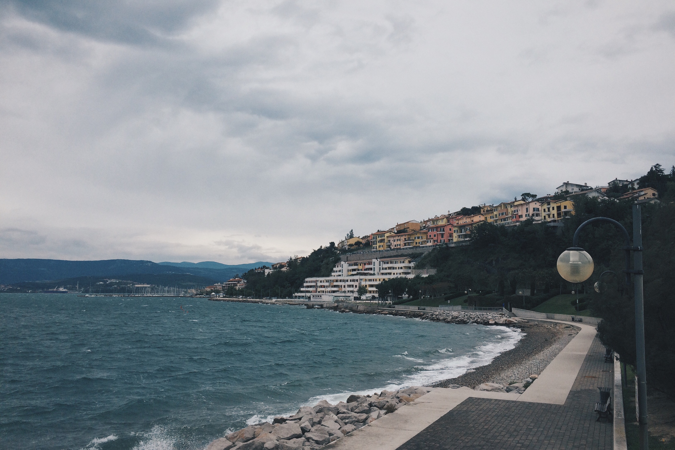 Windy weekend by the sea.