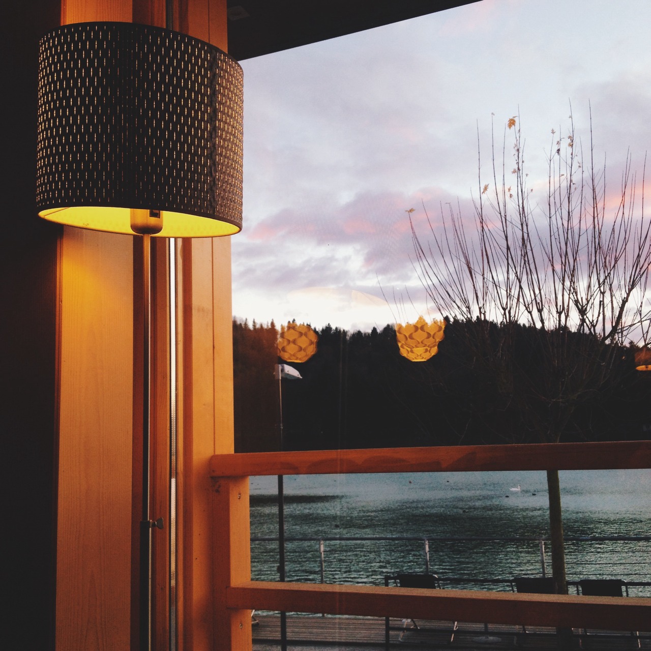 Relax by the lake.