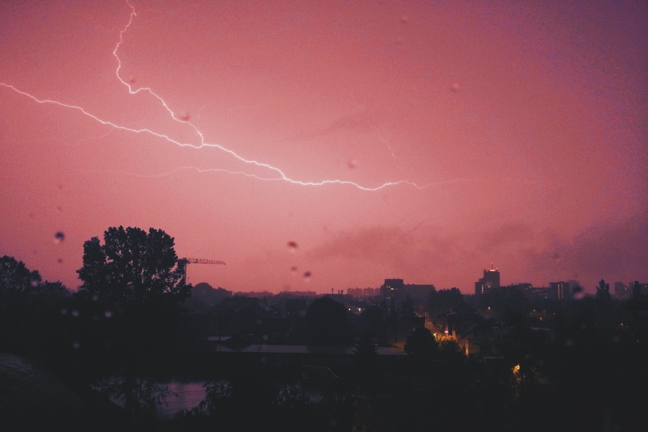 On a stormy day. I like stormy days.