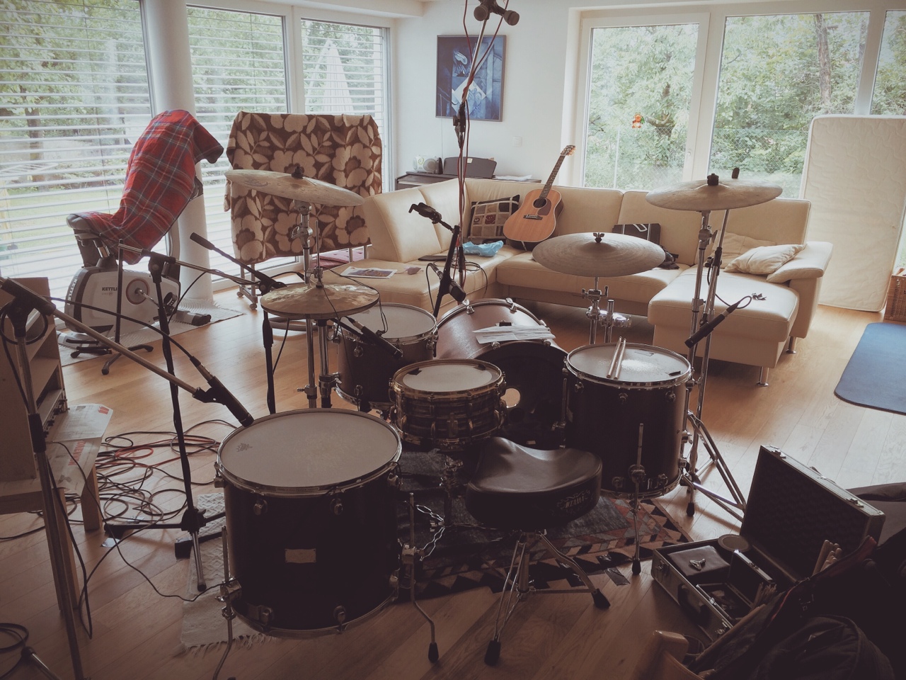 Living room session.